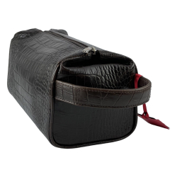 ​Несесер чоловічий шкіряний Eminsa 5071 4-3 темно-коричневий