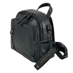 Рюкзак жіночий шкіряний Tony Bellucci 0420-1005 темно-зелений