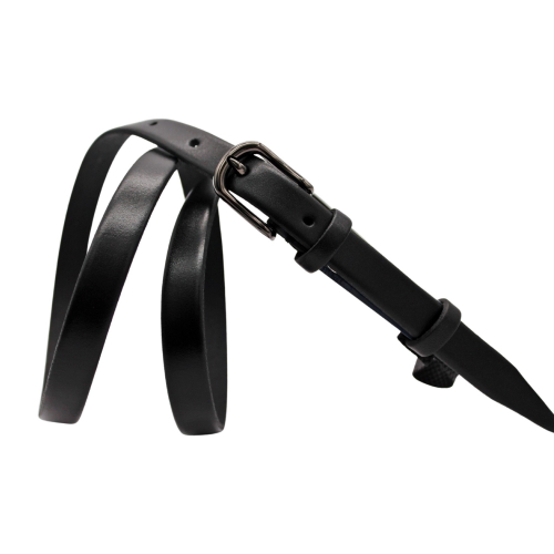 Ремень женский кожаный Кремень 05.15.00.13 110 см черный