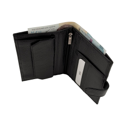 Гаманець чоловічий шкіряний Bond Non 509-281 чорний