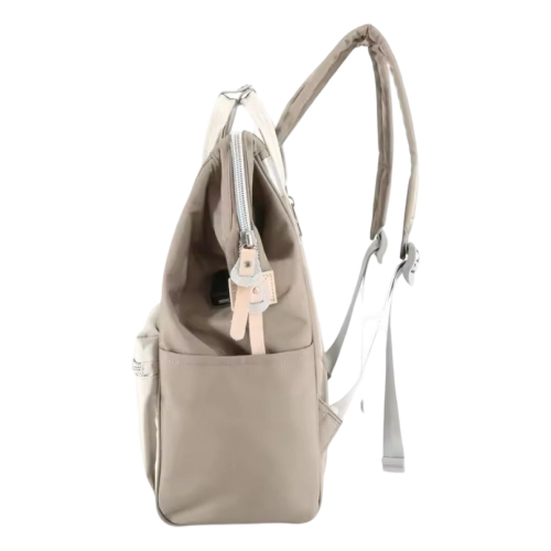 Рюкзак Himawari 1881-32 бежевий з молочним