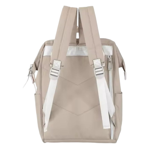 Рюкзак Himawari 1881-32 бежевий з молочним