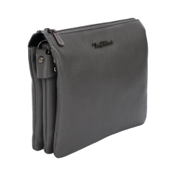 Сумка жіноча шкіряна Tony Bellucci 0077-1032 сіра