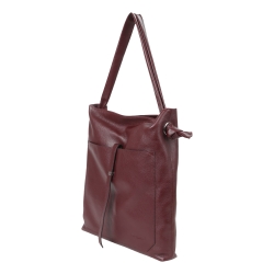 Сумка жіноча шкіряна Tony Bellucci 0363-1905 бордова
