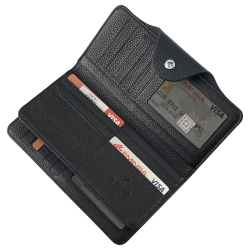 Кошелек женский кожаный Eminsa 2148 18-1 черный