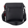 Сумка чоловіча шкіряна Eminsa 6197 18-1 чорна