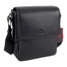 Сумка чоловіча шкіряна Eminsa 6197 18-1 чорна