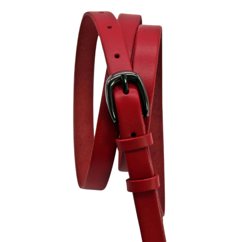 Ремень женский кожаный Кремень 05.15.00.17 красный 120 см