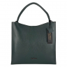 Сумка женская кожаная Tony Bellucci 0804-1005 темно-зеленая