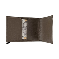 Візитниця-картхолдер шкіряна Bond Non 580-213 світло-коричнева