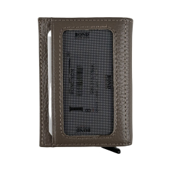 Візитниця-картхолдер шкіряна Bond Non 580-213 світло-коричнева