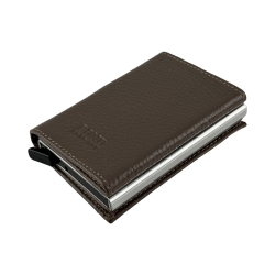Візитниця-картхолдер шкіряна Bond Non 580-213 світло-коричнева