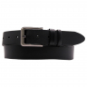 Ремінь чоловічий шкіряний Кремінь 01.40.00.273 чорний 125 см