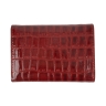 Кошелек женский кожаный лакированный Karya 2025-08 красный