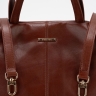 Сумка-саквояж женская кожаная Enzo Nori EN1095-KR03 коричневая