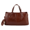 Сумка-саквояж женская кожаная Enzo Nori EN1095-KR03 коричневая