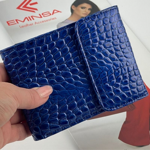 Кошелек женский кожаный Eminsa 1036 8-15 синий