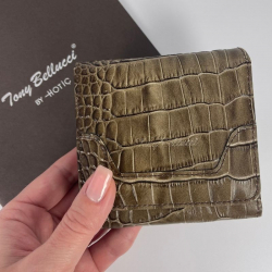 Гаманець жіночий під крокодилову шкіру Tony Bellucci 864