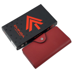 Кошелек женский кожаный Eminsa 2148 18-5 красный