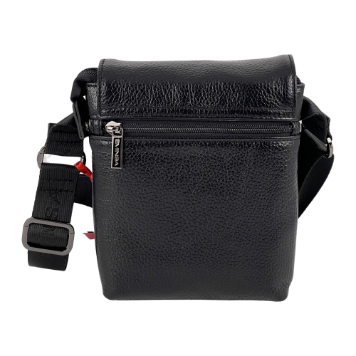 Сумка чоловіча шкіряна Eminsa 6022 37-1 чорна