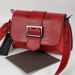 Сумка женская кожаная Tony Bellucci 0526-958 красная