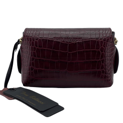 Сумка крос-боді жіноча шкіряна Tony Bellucci 0692-358 винна