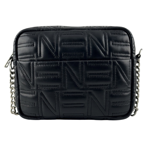 Сумка кросс-боди женская кожаная Enzo Nori EN1015-801 черная