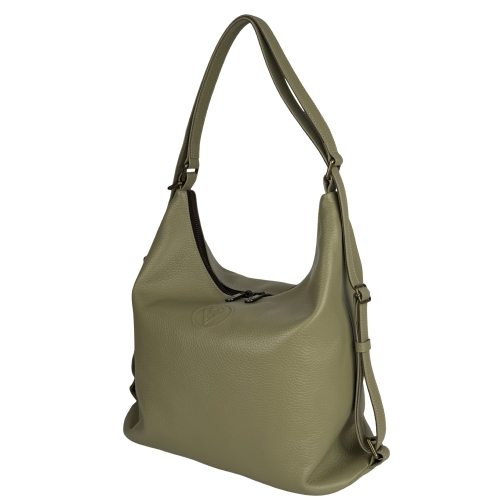 Сумка женская кожаная Vittorio Safino VSL 190 оливковая