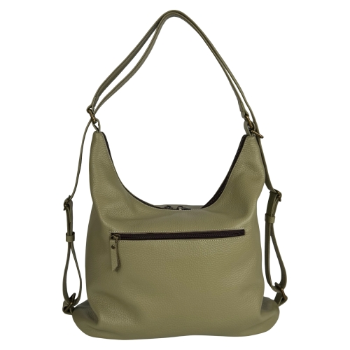 Сумка женская кожаная Vittorio Safino VSL 190 оливковая