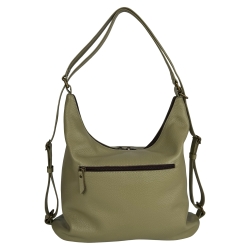 Сумка жіноча шкіряна Vittorio Safino VSL 190 оливкова