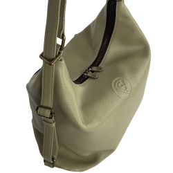 Сумка жіноча шкіряна Vittorio Safino VSL 190 оливкова