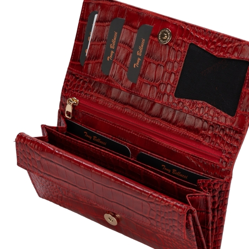 Кошелек женский кожаный Tony Bellucci T831-958 красный