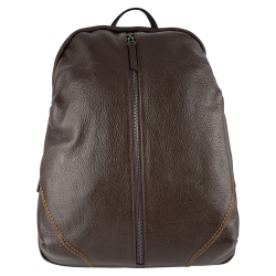 Рюкзак чоловічий шкіряний Bond Non 1096-286 темно-коричневий