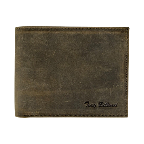 Кошелек мужской кожаный Tony Bellucci T121-05 оливковый