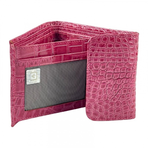 Кошелек женский кожаный Eminsa 1036 8-18 фуксия