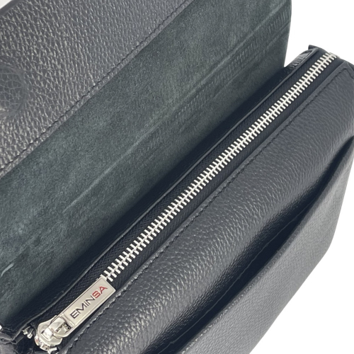 Клатч чоловічий шкіряний Eminsa 5100 18-1 чорний