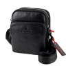 Сумка чоловіча шкіряна Eminsa 6189 37-1 чорна