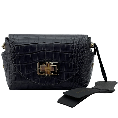 Сумка крос-боді жіноча шкіряна Tony Bellucci 0692-359 сіра