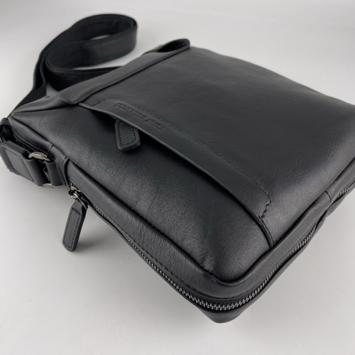 Сумка чоловіча шкіряна Tony Bellucci T1157-1 чорна