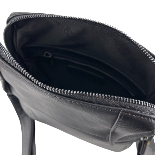 Сумка чоловіча шкіряна Tony Bellucci T1157-1 чорна