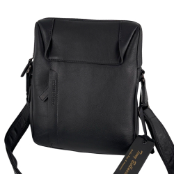 Сумка мужская кожаная Tony Bellucci T1157-1 черная