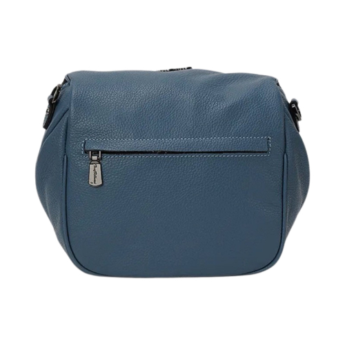 Сумка жіноча шкіряна Tony Bellucci 0258-215 блакитна