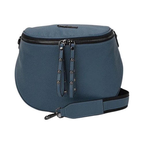 Сумка жіноча шкіряна Tony Bellucci 0258-215 блакитна