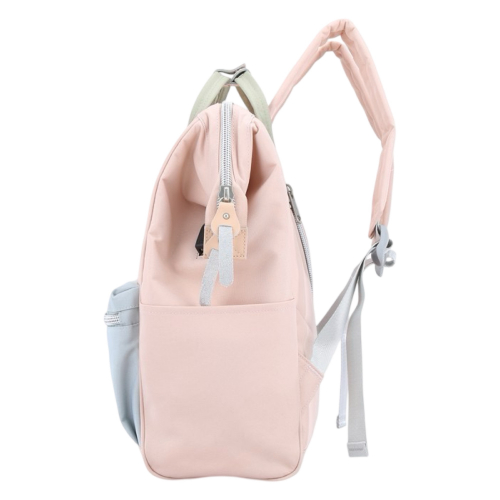 Рюкзак Himawari 1881-13 розовый с серым