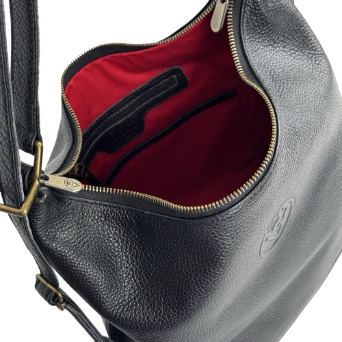 Сумка женская кожаная Vittorio Safino VSL 190 черная