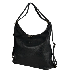 Сумка жіноча шкіряна Vittorio Safino VSL 190 чорна