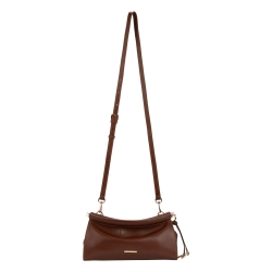 Сумка женская кожаная Enzo Nori EN1114-252 коричневая