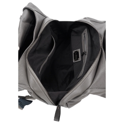 Сумка жіноча шкіряна Tony Bellucci 0697-1032 сіра