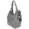 Сумка жіноча шкіряна Tony Bellucci 0697-1032 сіра