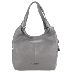 Сумка жіноча шкіряна Tony Bellucci 0697-1032 сіра